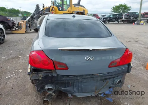 2012 Infiniti G25 Journey из США, поврежденный, VIN JN1DV6AP9CM700438